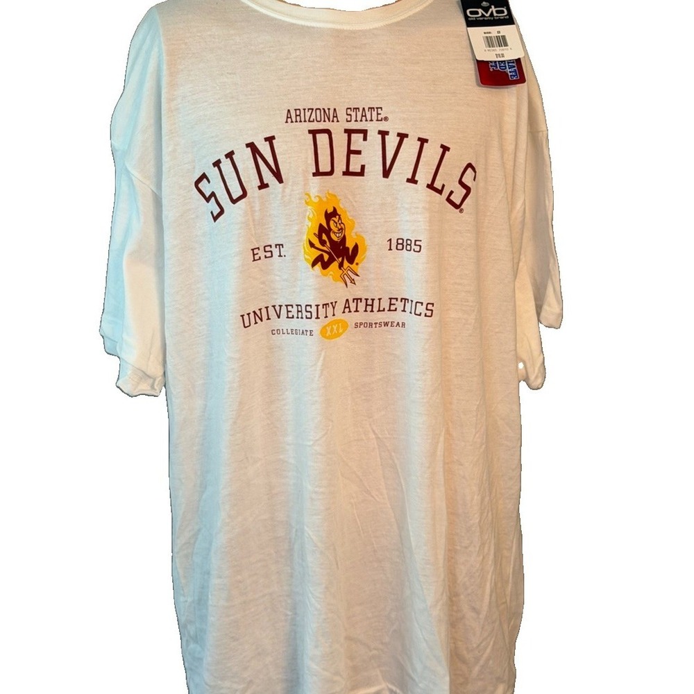 Arizona State Sun Devils 2XL Men's Old Varsity Brand T-Shirt NWT New With Tags